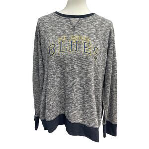 Gear Sports Womens XXL St Louis Blues Hockey Long Sleeve Lightweight Sweatshirt